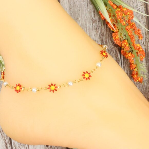 "Dainty Anklet for Women – Elegant Everyday Jewelry & Perfect Gift | MLCRC1520 - Picture 8 of 10